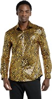 Overhemd OppoSuits Golden Geo Star