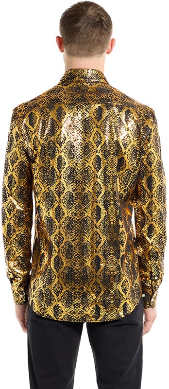 Overhemd OppoSuits Shiny Snake (achterkant)