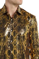 Overhemd OppoSuits Shiny Snake (detail)