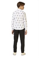 Overhemd OppoSuits Christmas Penguins voor jongens-2