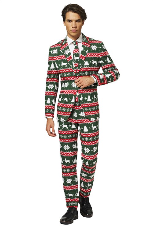 Herenkostuum OppoSuits Festive Green