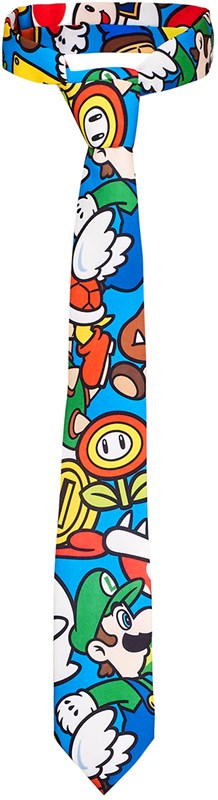 Herenkostuum OppoSuits Super Mario ™ (stropdas)
