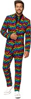 Herenkostuum OppoSuits Wild Rainbow