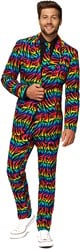 Herenkostuum OppoSuits Wild Rainbow