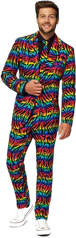 Herenkostuum OppoSuits Wild Rainbow