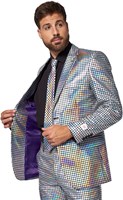 Herenkostuum OppoSuits Discoballer (bninenkant colbert)