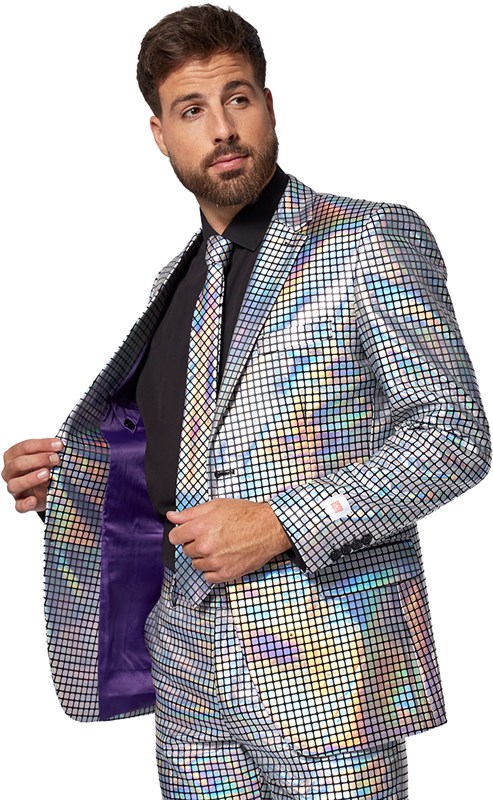 Herenkostuum OppoSuits Discoballer (bninenkant colbert)