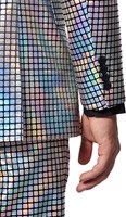 Herenkostuum OppoSuits Discoballer (detail mouw)