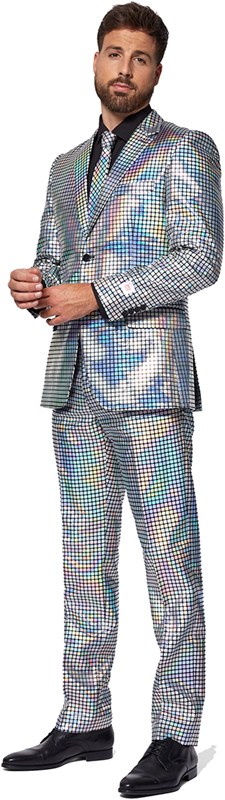 Herenkostuum OppoSuits Discoballer (zijkant)