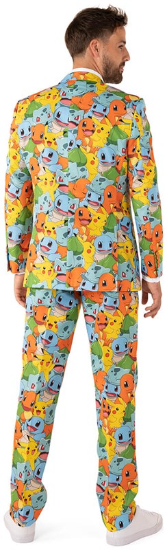 Herenkostuum OppoSuits Pokemon ™ (achterkant)