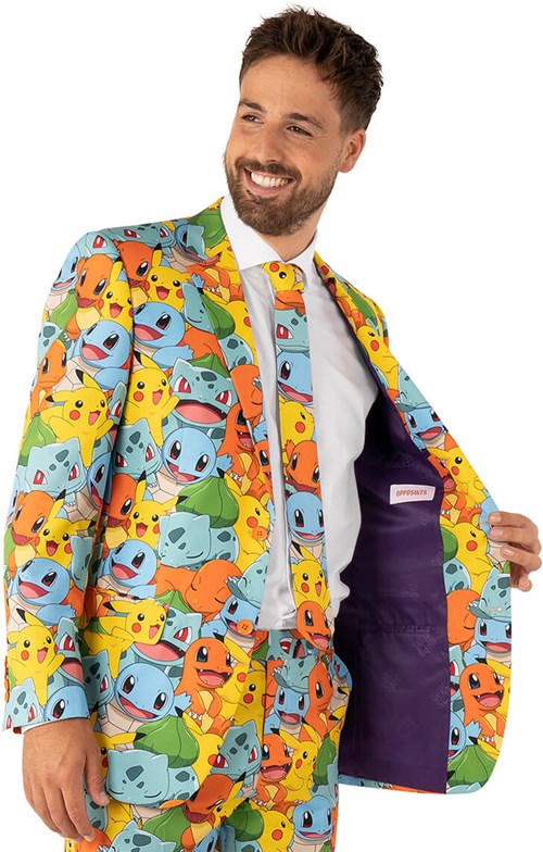 Herenkostuum OppoSuits Pokemon ™ (colbert, 2)