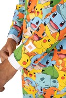 Herenkostuum OppoSuits Pokemon ™ (mouw)