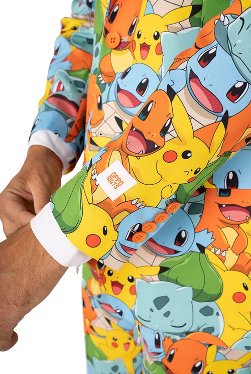 Herenkostuum OppoSuits Pokemon ™ (mouw)