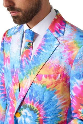Herenkostuum OppoSuits Mr. Tie Dye
