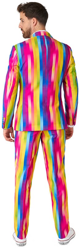 Herenkostuum OppoSuits Rainbow Glaze (achterkant)