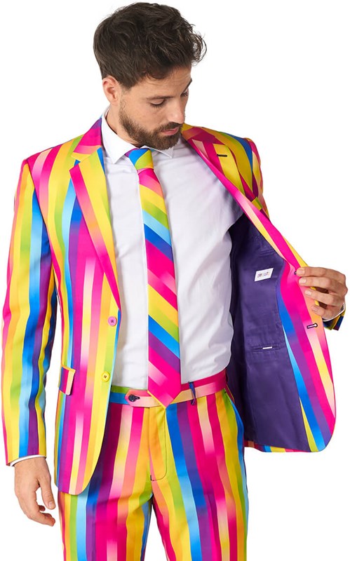 Herenkostuum OppoSuits Rainbow Glaze (colbert binnenkant)
