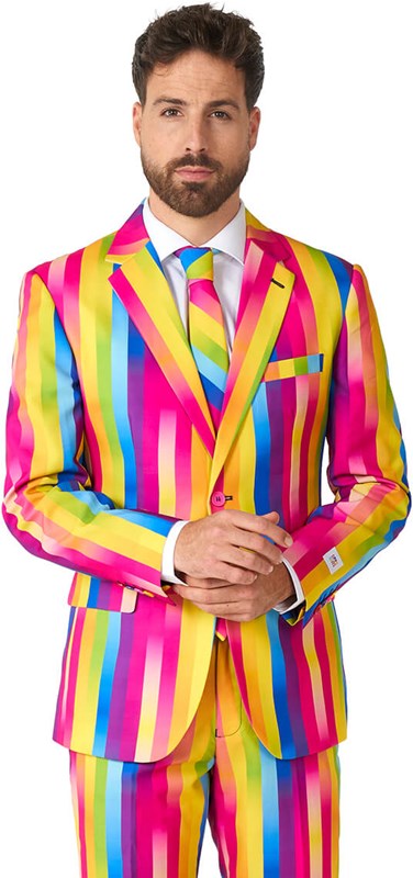 Herenkostuum OppoSuits Rainbow Glaze (colbert)