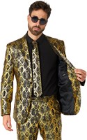 Herenkostuum OppoSuits Shiny Snake (binnenkant colbert)