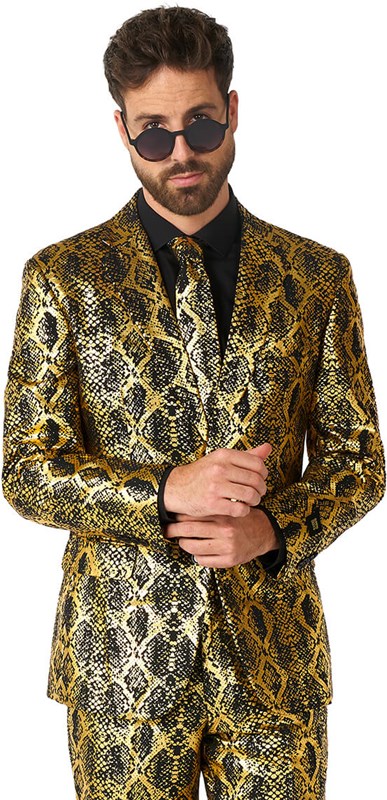 Herenkostuum OppoSuits Shiny Snake (colbert)