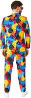 Herenkostuum OppoSuits Smiley ™ Drip (achterkant)