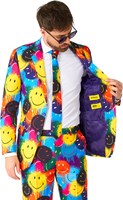 Herenkostuum OppoSuits Smiley ™ Drip (colbert binnenkant)