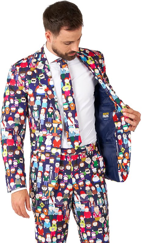 Herenkostuum OppoSuits South Park ™ (voering)