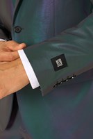 OppoSuits Heren Pak Reflective Perfective (detail mouw)