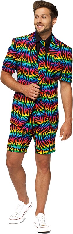 Herenkostuum Summer OppoSuits Wild Rainbow