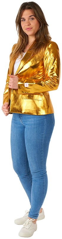 Dames Blazer OppoSuits Groovy Gold (2)