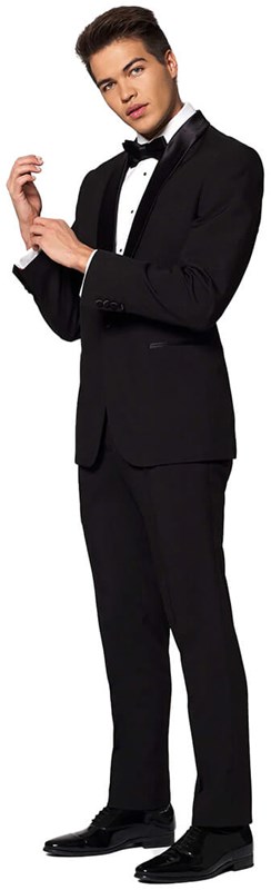Herenkostuum Opposuits Jet Set Black