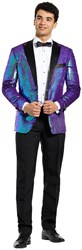 Smoking OppoSuits Sapphire Sequins