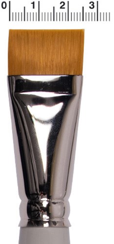 Grimas Synthetische Spiltcake Penseel S25