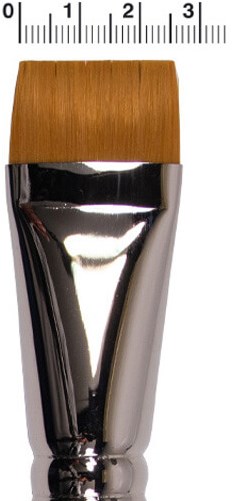 Grimas Synthetische Spiltcake Penseel S26