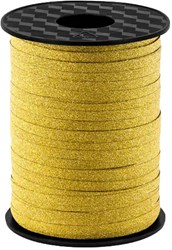 Cadeaulint Glitter Goud 5mm Breed (225m)