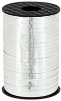 Cadeaulint Metallic Zilver 5mm Breed (225m)