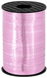 Cadeaulint Metallic Roze 5mm Breed (225m)