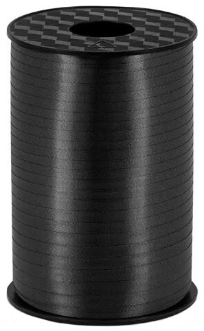 Cadeaulint Zwart 5mm Breed (225m)