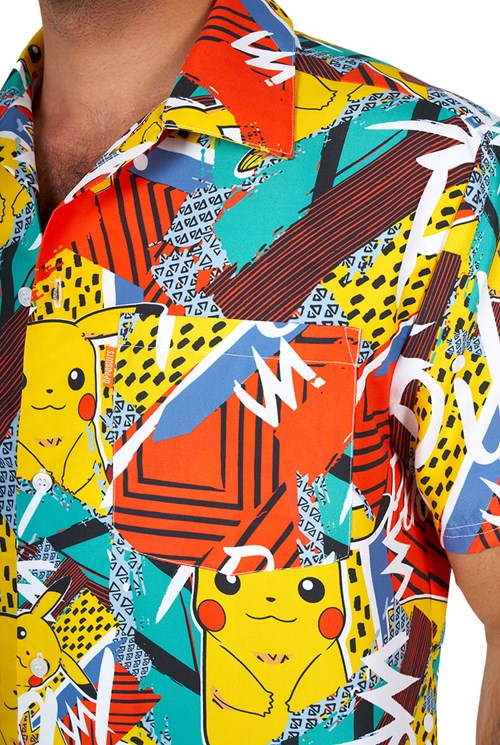 OppoSuits Summer Combo Pika Pikachu ™ (detail overhemd)