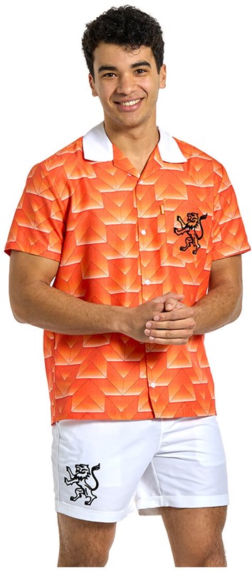 OppoSuits Summer Combo Orange Legend '88 (detail shirt)