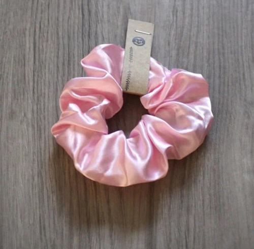 Scrunchie Roze met LED-Lichtjes (product)