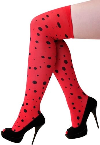 Sexy Overknee Lieveheersbeestje 