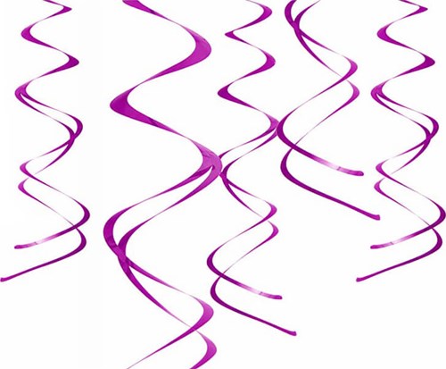 Hangdeco Swirl Pink (5st)