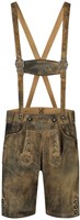 Tiroler Lederhose Urban Retro Kort (nepleer)