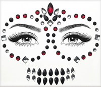 Halloween Face Jewels Day of the Dead