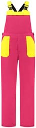 Tuinbroek Pink-Geel