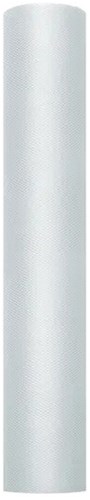 Tule Op Rol Grijs 30cm (9m)