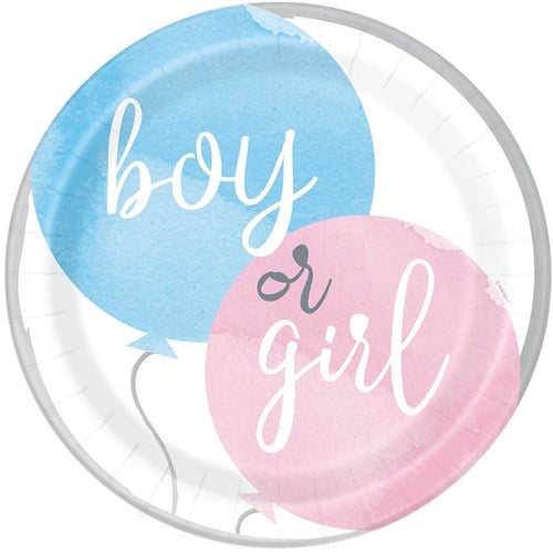 Bordjes Gender Reveal Balloons 23cm - 8st