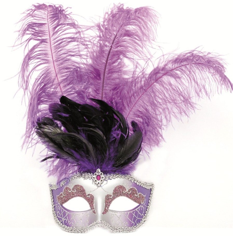 Venetiaans Masker met Rozen Wanddecoratie Veronese Design