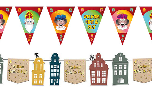 Vlaggenlijn Sinterklaas