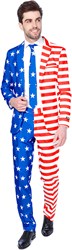 Herenkostuum Suitmeister USA Flag